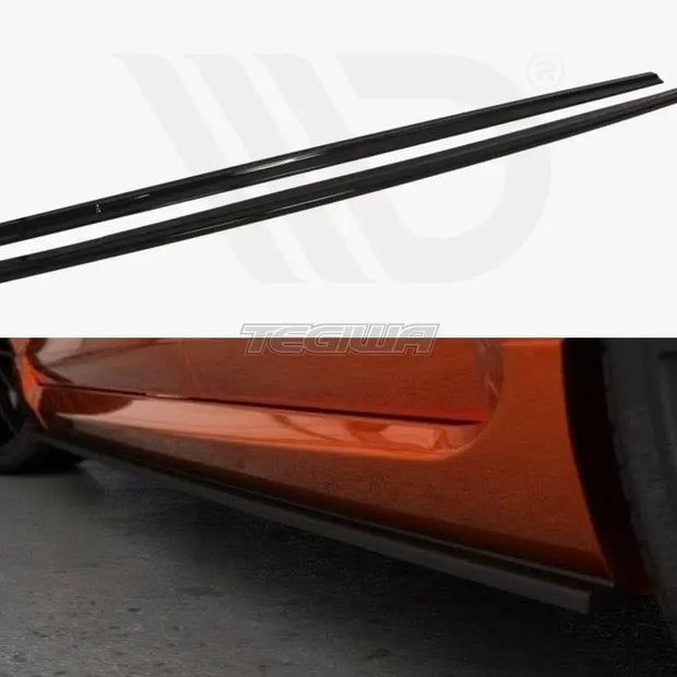 Maxton Design Side Skirts Diffusers Ford Focus II ST Facelift