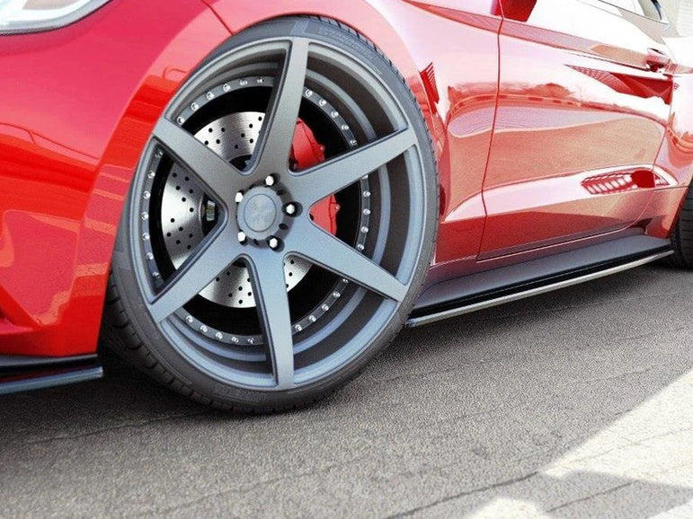 Maxton Design Side Skirts Diffusers Ford Mustang MK6 2014-17