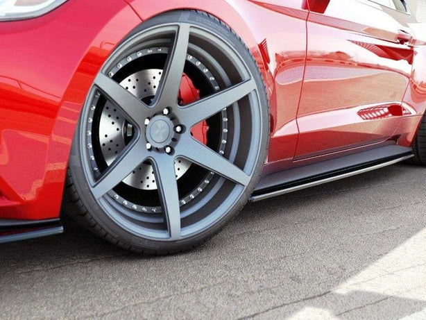 Maxton Design Side Skirts Diffusers Ford Mustang MK6 2014-17