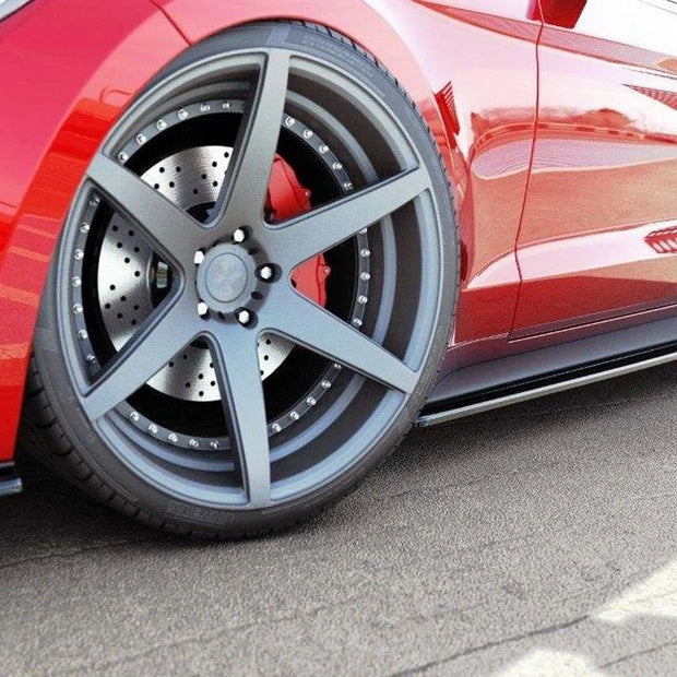 Maxton Design Side Skirts Diffusers Ford Mustang MK6 2014-17