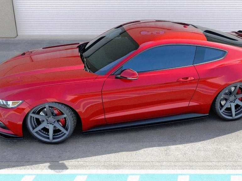 Maxton Design Side Skirts Diffusers Ford Mustang MK6 2014-17