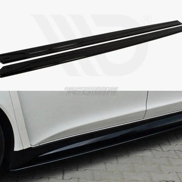 Maxton Design Side Skirts Diffusers Honda Civic IX Type R 15-17