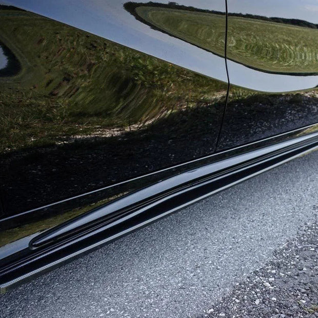 Maxton Design Side Skirts Diffusers Mercedes A W176 AMG Facelift 14-18