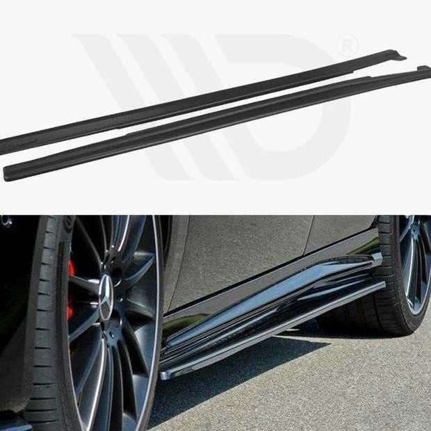 Maxton Design Side Skirts Diffusers Mercedes A W176 AMG Facelift 14-18