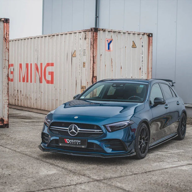 Maxton Design Side Skirts Diffusers Mercedes A35 AMG W177 2018-