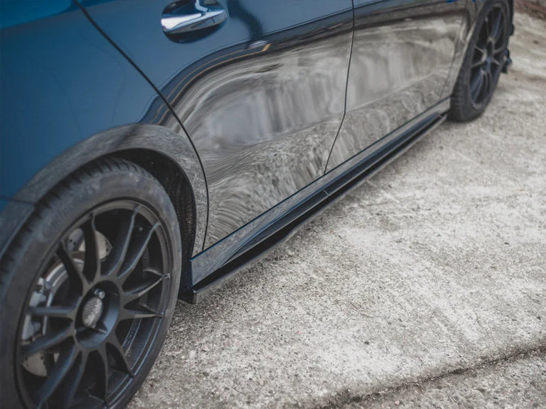 Maxton Design Side Skirts Diffusers Mercedes A35 AMG W177 2018-