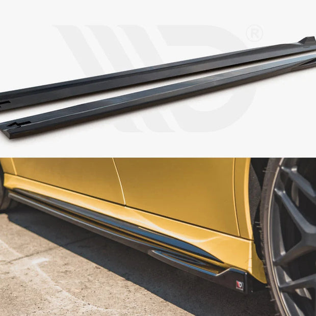 Maxton Design Side Skirts Diffusers Mercedes-amg A45 S W177 2019-