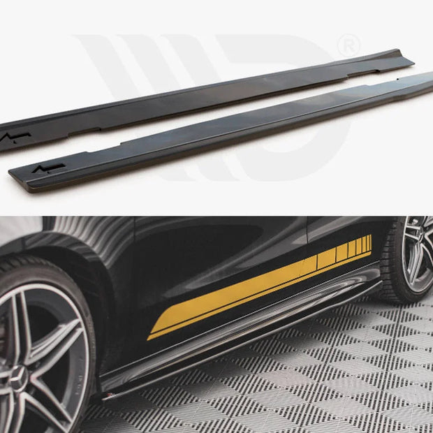 Maxton Design Side Skirts Diffusers Mercedes-amg CLA 35 45 C118 2019-