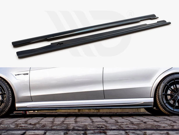 Maxton Design Side Skirts Diffusers Mercedes-benz E63 AMG Sedan W212 Facelift 12-14