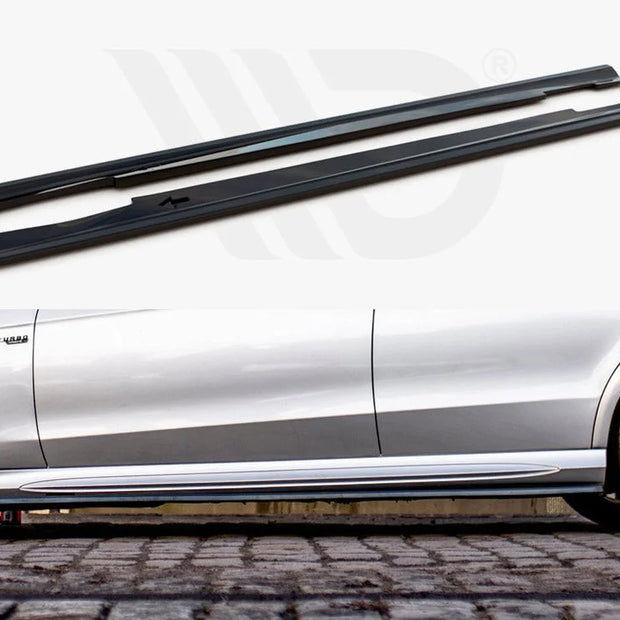 Maxton Design Side Skirts Diffusers Mercedes-benz E63 AMG Sedan W212 Facelift 12-14
