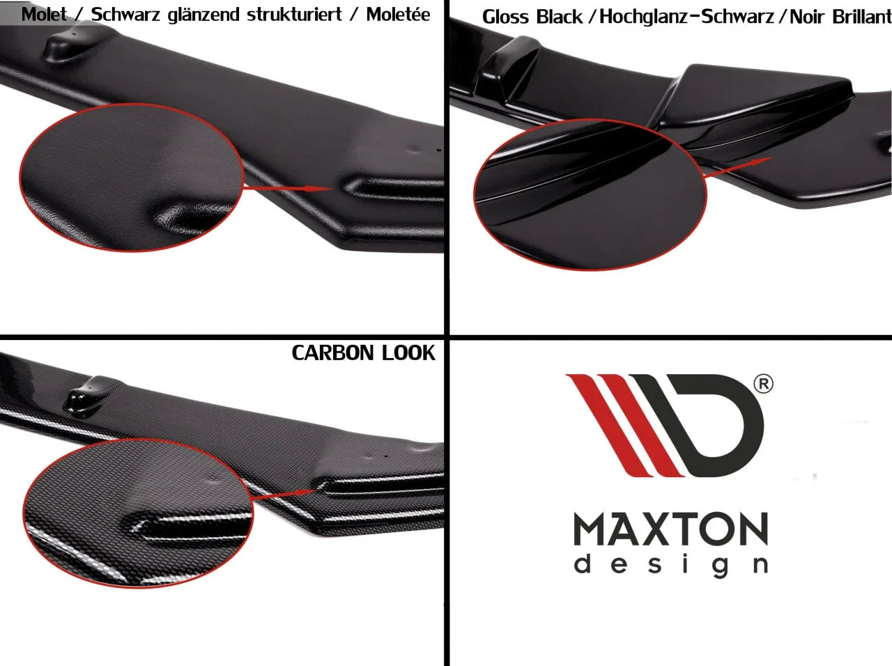Maxton Design Side Skirts Diffusers Mercedes CLS C219 55AMG 09-06