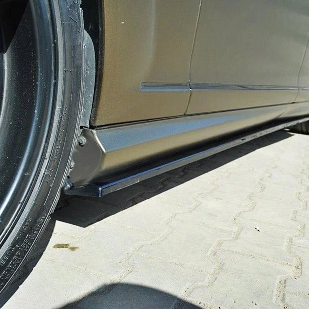 Maxton Design Side Skirts Diffusers Mercedes S-class W221 AMG LWB