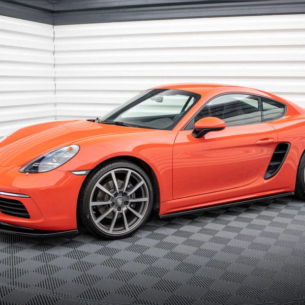 Maxton Design Side Skirts Diffusers Porsche 718 Cayman 982c