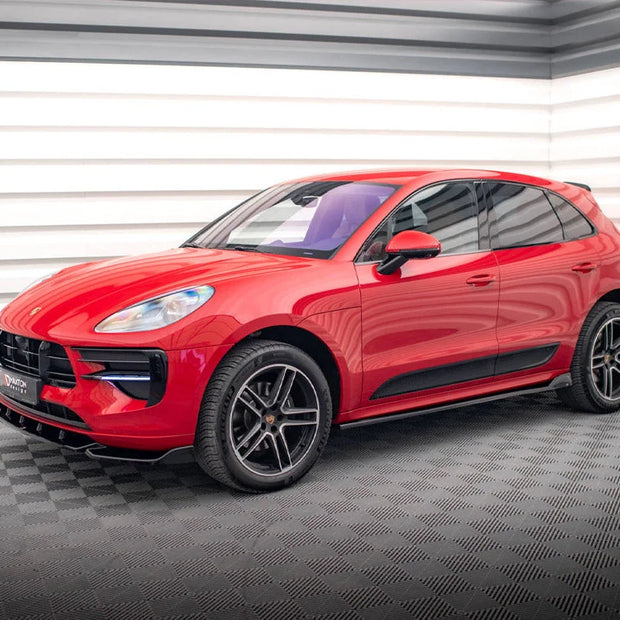 Maxton Design Side Skirts Diffusers Porsche Macan Mk1 Facelift