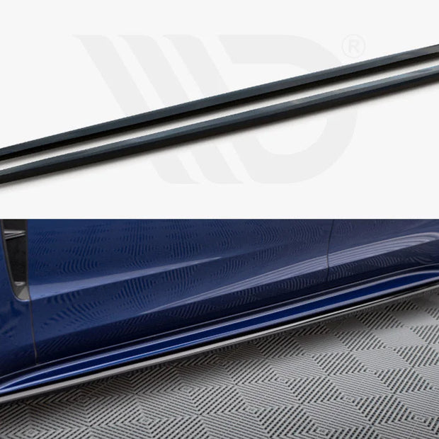 Maxton Design Side Skirts Diffusers Porsche Panamera E-Hybrid 971 Facelift