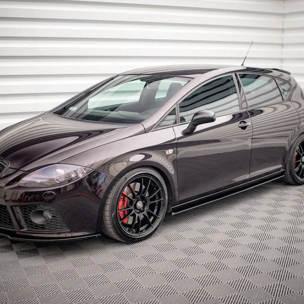 Maxton Design Side Skirts Diffusers Seat Leon MK2 Cupra FR