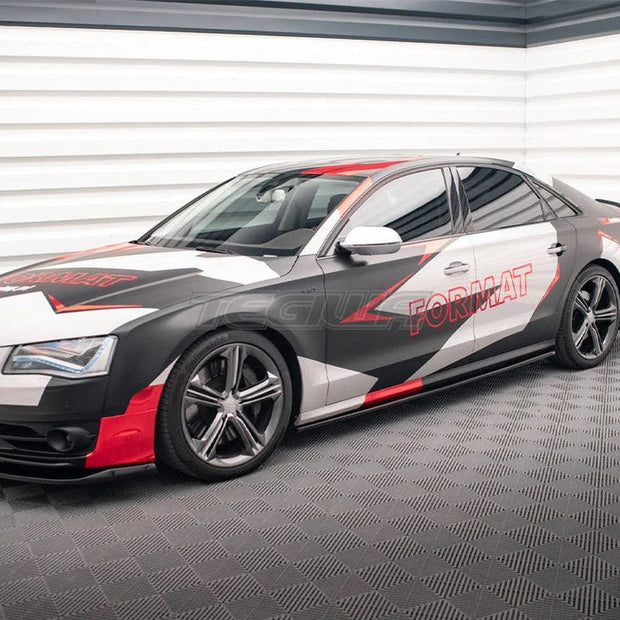 Maxton Design Side Skirts Diffusers V.1 Audi S8 D4