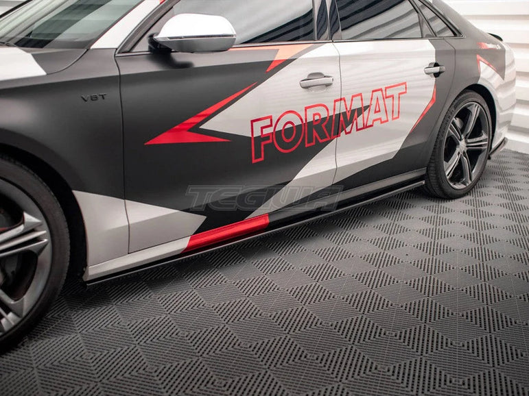 Maxton Design Side Skirts Diffusers V.1 Audi S8 D4