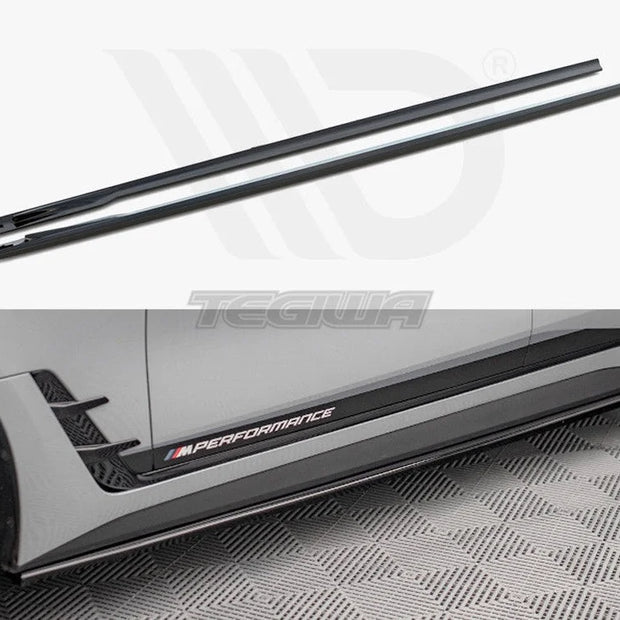 Maxton Design Side Skirts Diffusers V.1 BMW 4-Series Gran Coupe M-Pack G26