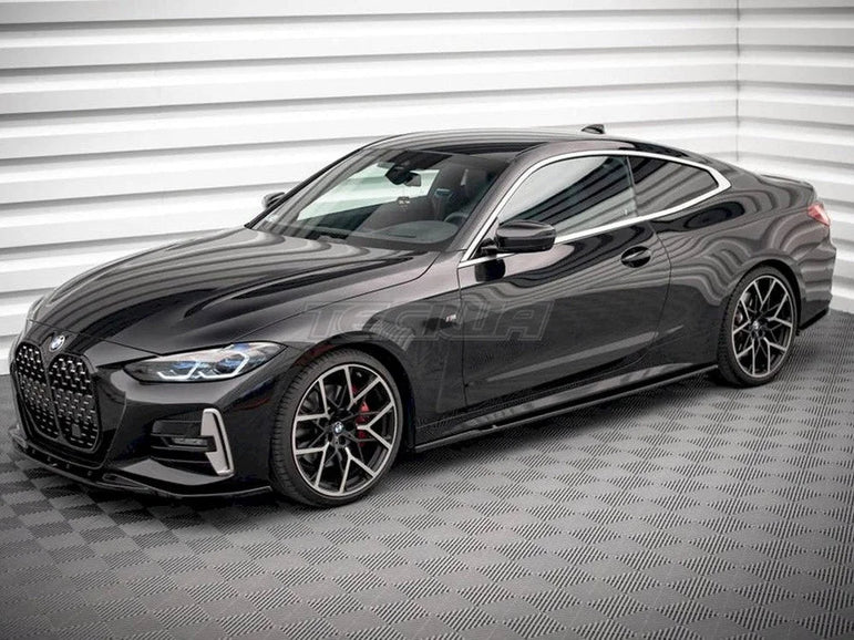 Maxton Design Side Skirts Diffusers V.1 BMW 4-Series M-pack G22 2020-
