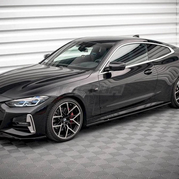 Maxton Design Side Skirts Diffusers V.1 BMW 4-Series M-pack G22 2020-