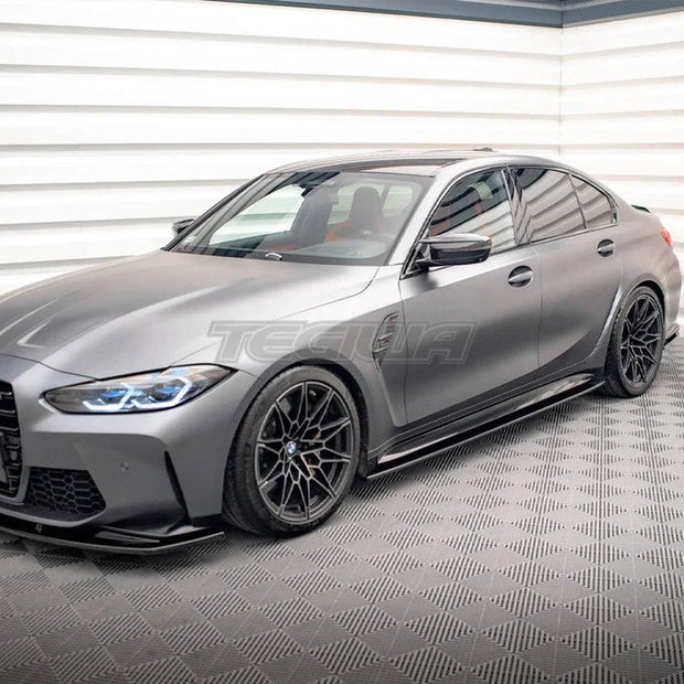 Maxton Design Side Skirts Diffusers V.1 BMW M3 G80 2021-