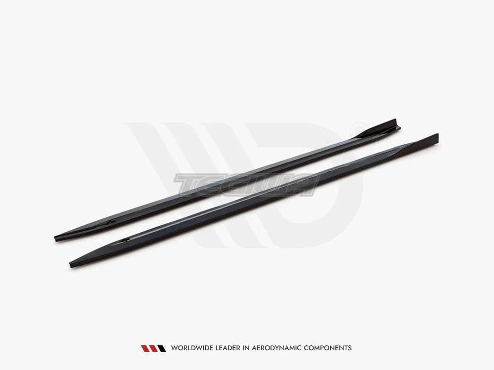 Maxton Design Side Skirts Diffusers V.1 BMW M4 G82 2021-