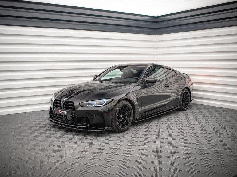 Maxton Design Side Skirts Diffusers V.1 BMW M4 G82 2021-