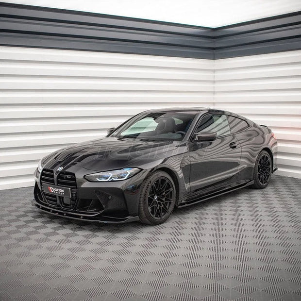 Maxton Design Side Skirts Diffusers V.1 BMW M4 G82 2021-