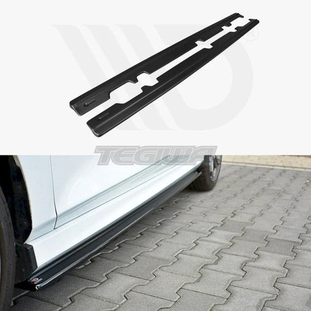 Maxton Design Side Skirts Diffusers V.1 Ford Fiesta MK8 ST ST-Line