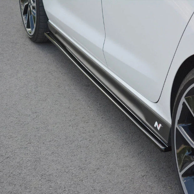 Maxton Design Side Skirts Diffusers V.1 Hyundai I30 N MK3 Hatchback Fastback 2017-