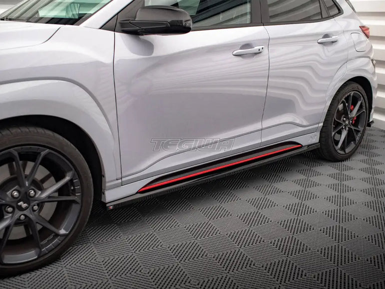 Maxton Design Side Skirts Diffusers V.1 Hyundai Kona N Mk1