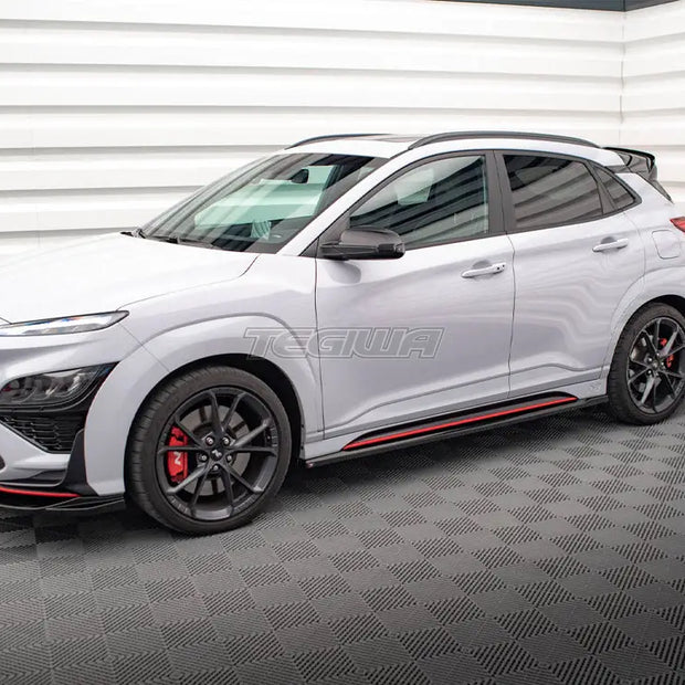 Maxton Design Side Skirts Diffusers V.1 Hyundai Kona N Mk1