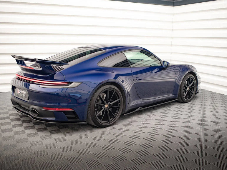 Maxton Design Side Skirts Diffusers V.1 Porsche 911 Carrera Aero 992