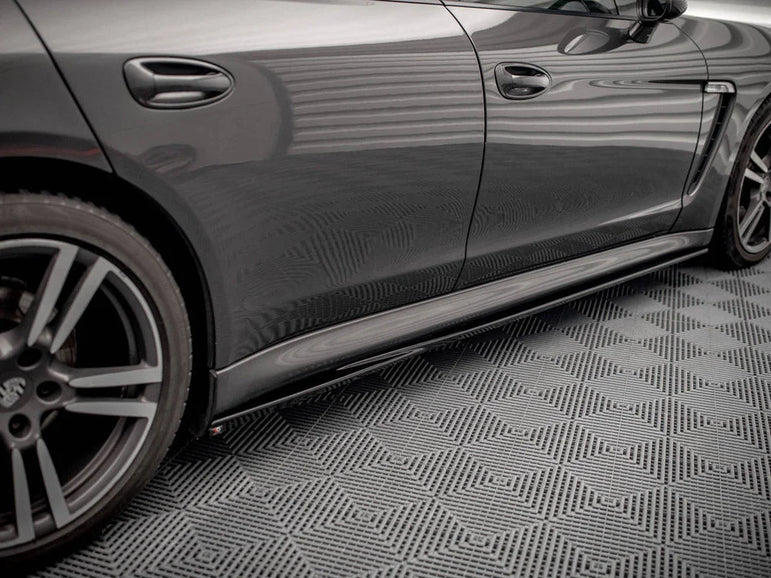 Maxton Design Side Skirts Diffusers V.1 Porsche Panamera Panamera Diesel Panamera Turbo 970