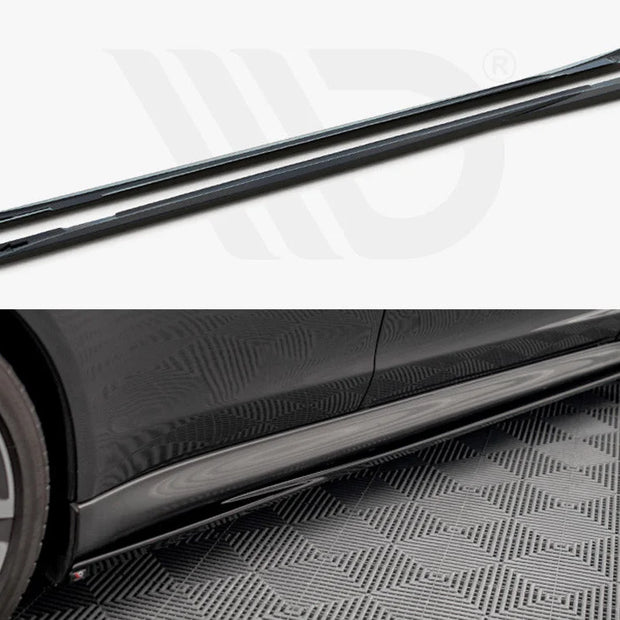 Maxton Design Side Skirts Diffusers V.1 Porsche Panamera Panamera Diesel Panamera Turbo 970