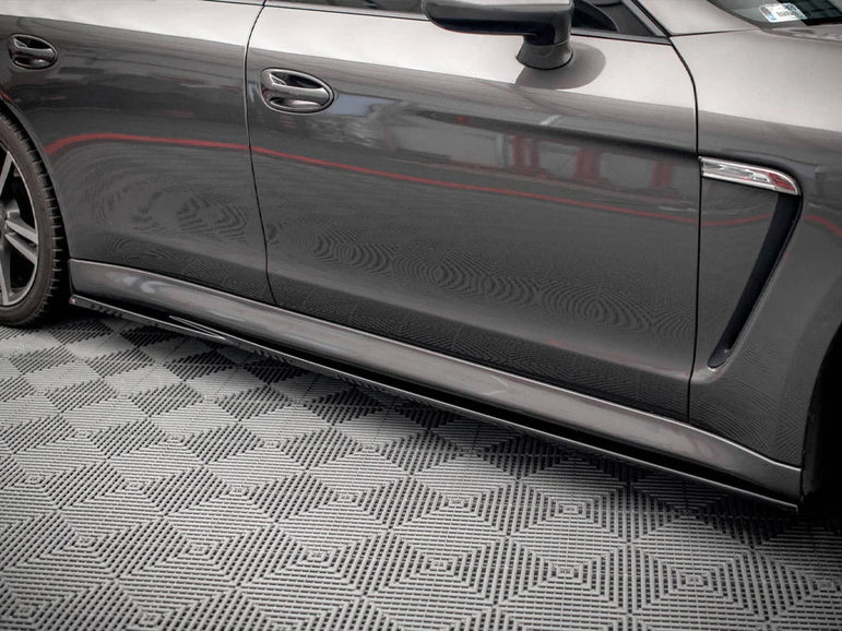 Maxton Design Side Skirts Diffusers V.1 Porsche Panamera Panamera Diesel Panamera Turbo 970