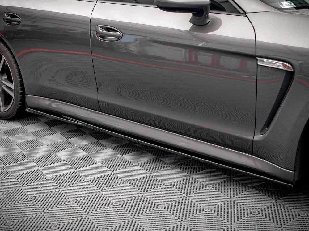 Maxton Design Side Skirts Diffusers V.1 Porsche Panamera Panamera Diesel Panamera Turbo 970