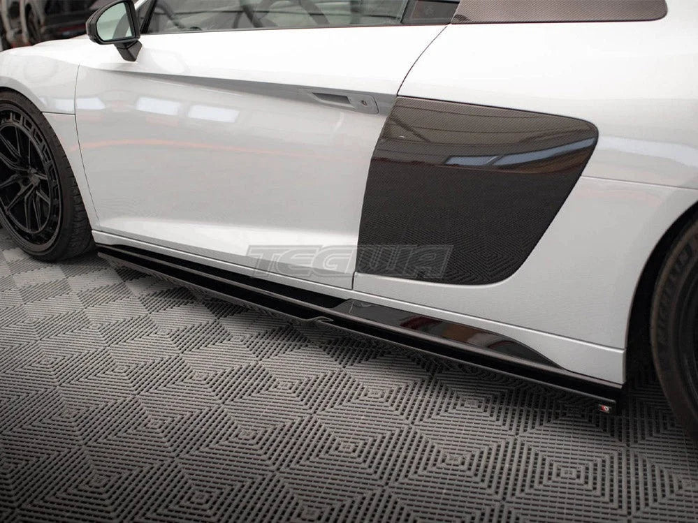 Maxton Design Side Skirts Diffusers V.2 Audi R8 Mk2 Facelift