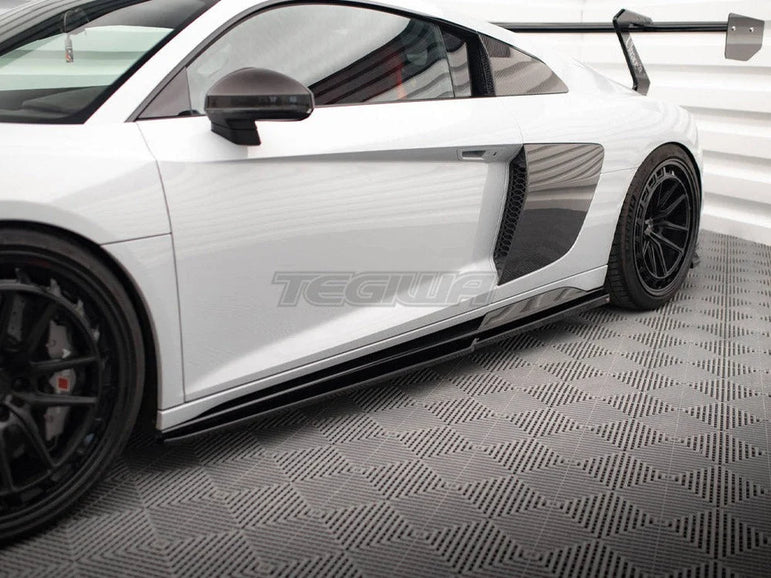 Maxton Design Side Skirts Diffusers V.2 Audi R8 Mk2 Facelift
