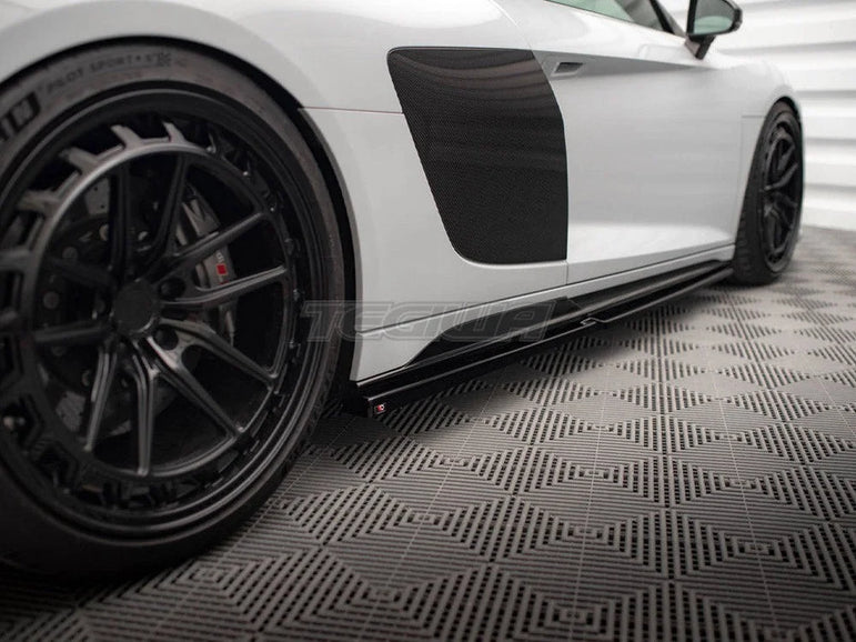 Maxton Design Side Skirts Diffusers V.2 Audi R8 Mk2 Facelift