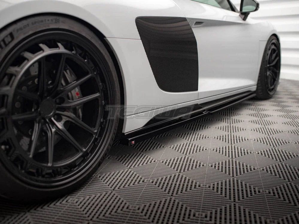 Maxton Design Side Skirts Diffusers V.2 Audi R8 Mk2 Facelift