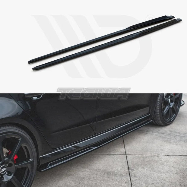 Maxton Design Side Skirts Diffusers V.2 Audi RS3 8V Sportback Facelift 2017-UP