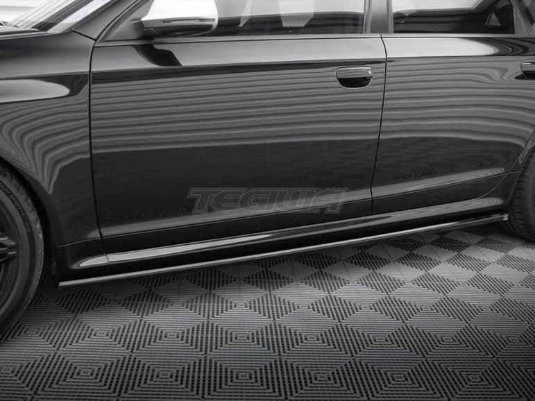 Maxton Design Side Skirts Diffusers V.2 Audi RS6 Avant C6
