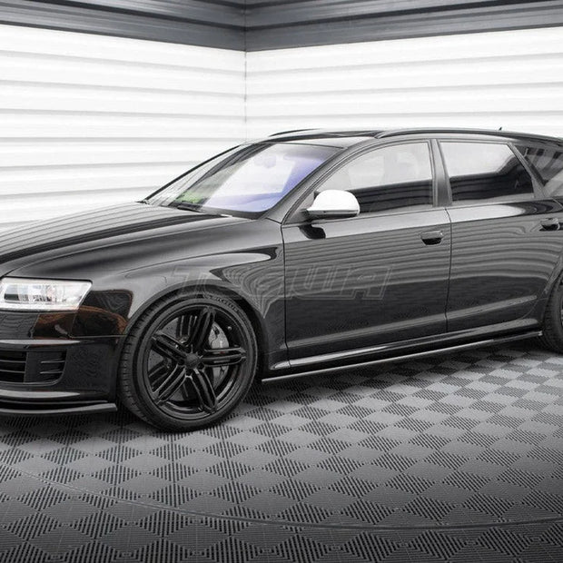 Maxton Design Side Skirts Diffusers V.2 Audi RS6 Avant C6
