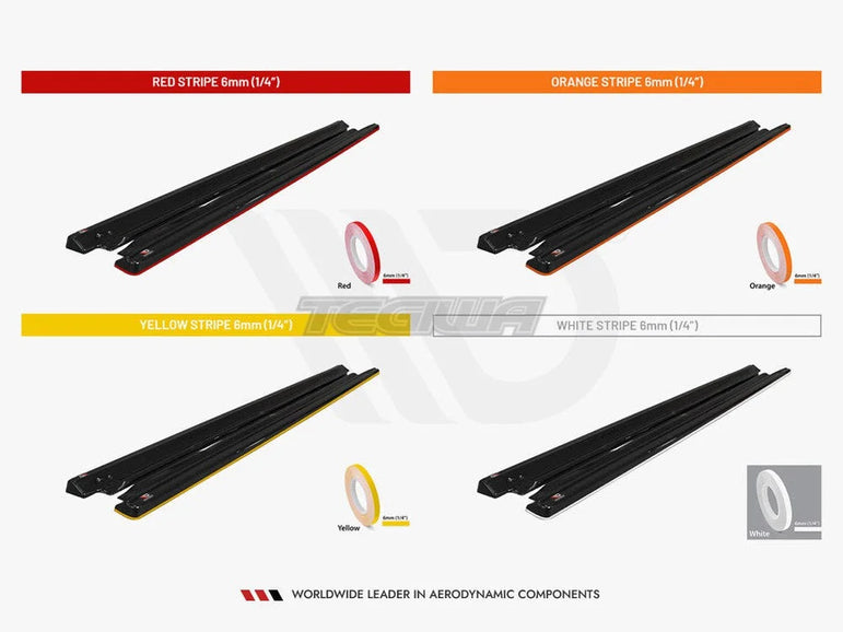 Maxton Design Side Skirts Diffusers V.2 Audi RS6 Avant C6