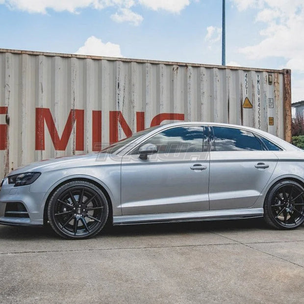 Maxton Design Side Skirts Diffusers V.2 Audi S3 Sedan 8V Facelift 16-20