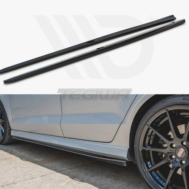 Maxton Design Side Skirts Diffusers V.2 Audi S3 Sedan 8V Facelift 16-20