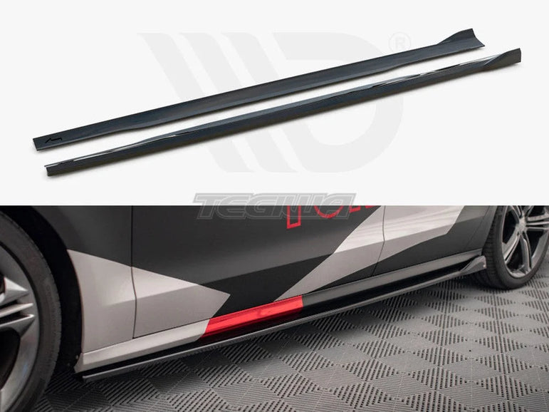 Maxton Design Side Skirts Diffusers V.2 Audi S8 D4