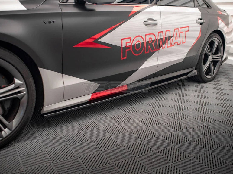 Maxton Design Side Skirts Diffusers V.2 Audi S8 D4